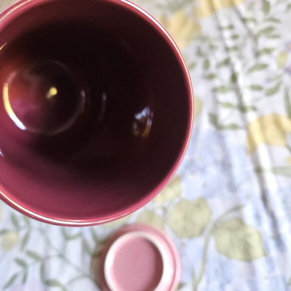 Large David's Tea Pink Tree Covered Mug - Picture 6 of 8